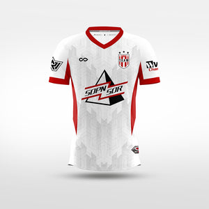 white red