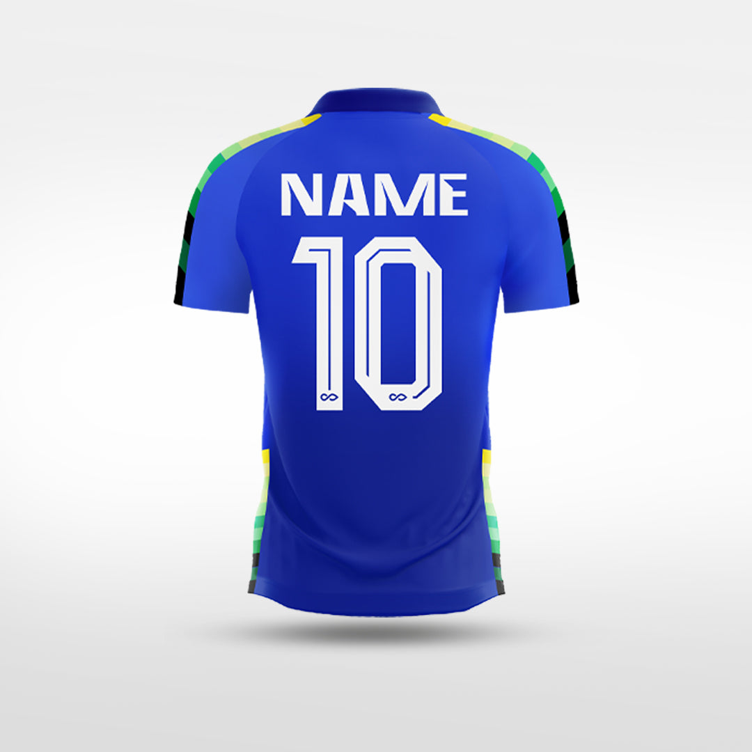 Kid Soccer Jersey | Kyran (Upgraded) - WS201GYUX8 navy