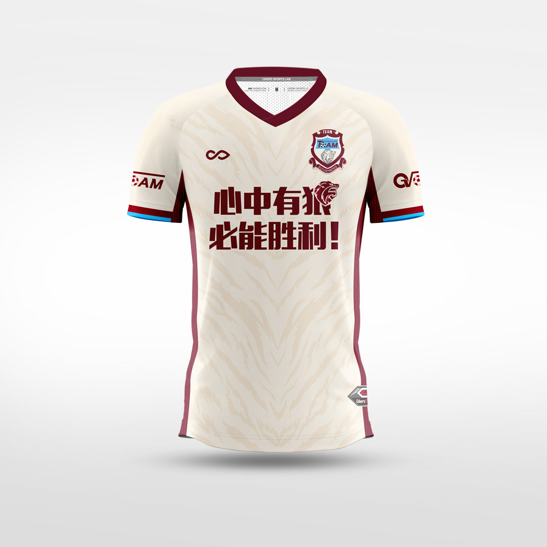 Kid Soccer Jersey | Wolvyn (Upgraded) - WS201GYUZ8 PaleGoldenrod