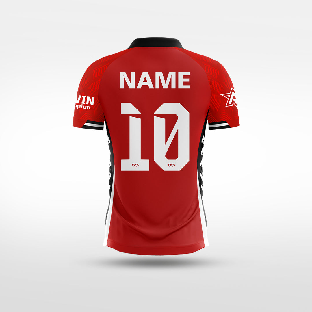 Kid Soccer Jersey | Ravyn (Upgraded) - WS201GYVA8 red