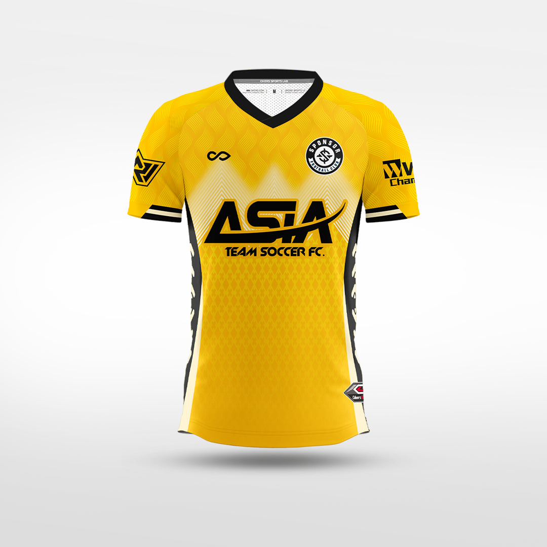 Kid Soccer Jersey | Ravyn (Upgraded) - WS201GYVA8 yellow