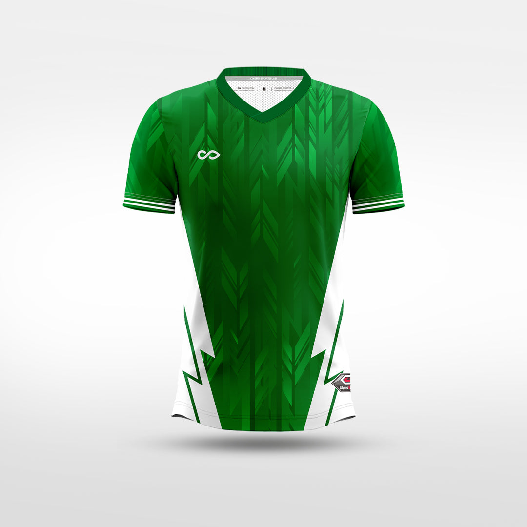 Kid Soccer Jersey | Mairen (Upgraded) - WS201GYVC8 limegreen