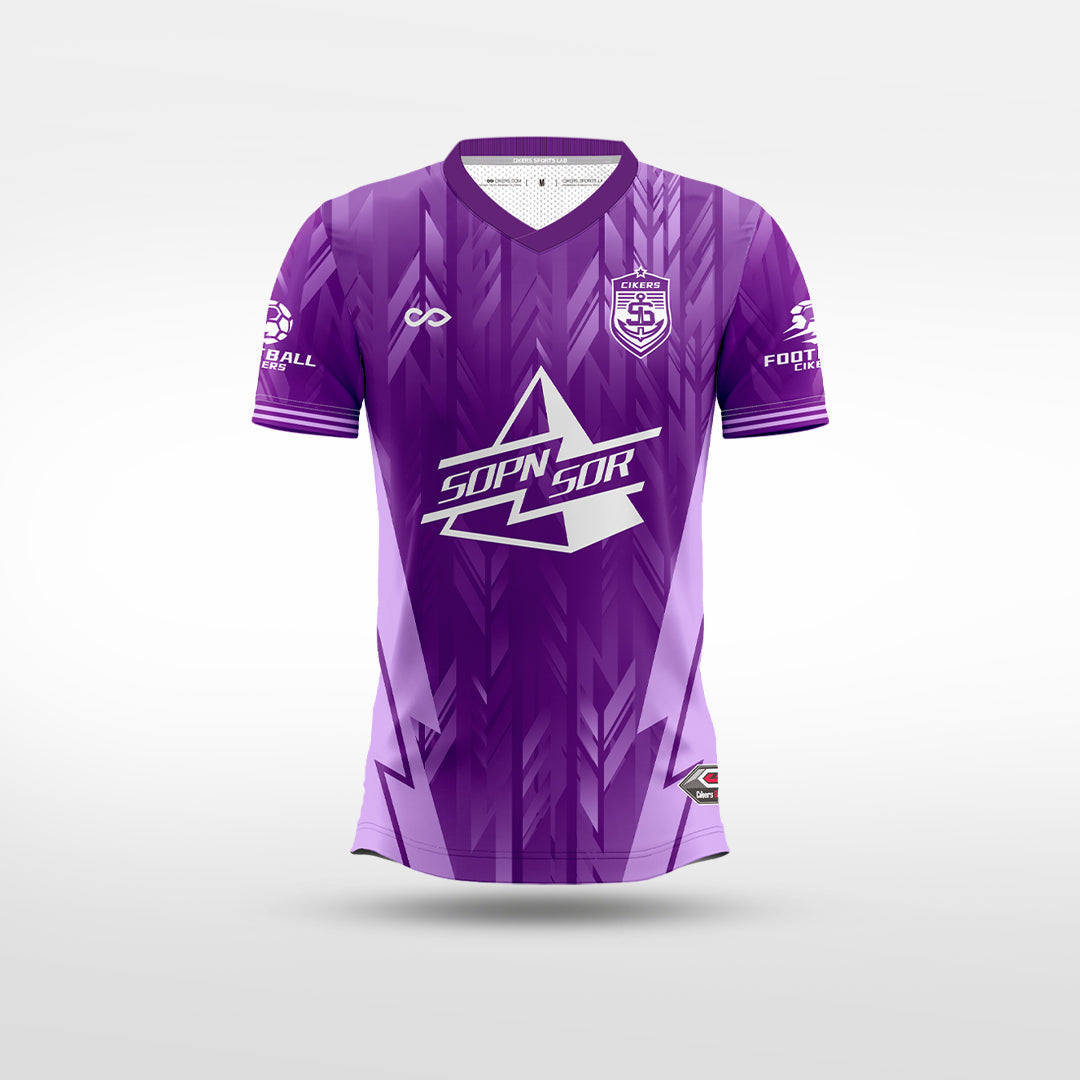 Kid Soccer Jersey | Mairen (Upgraded) - WS201GYVC8 purple