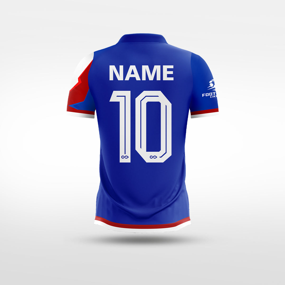 Kid Soccer Jersey | Frenblades (Upgraded) - WS201GYVG8 blue