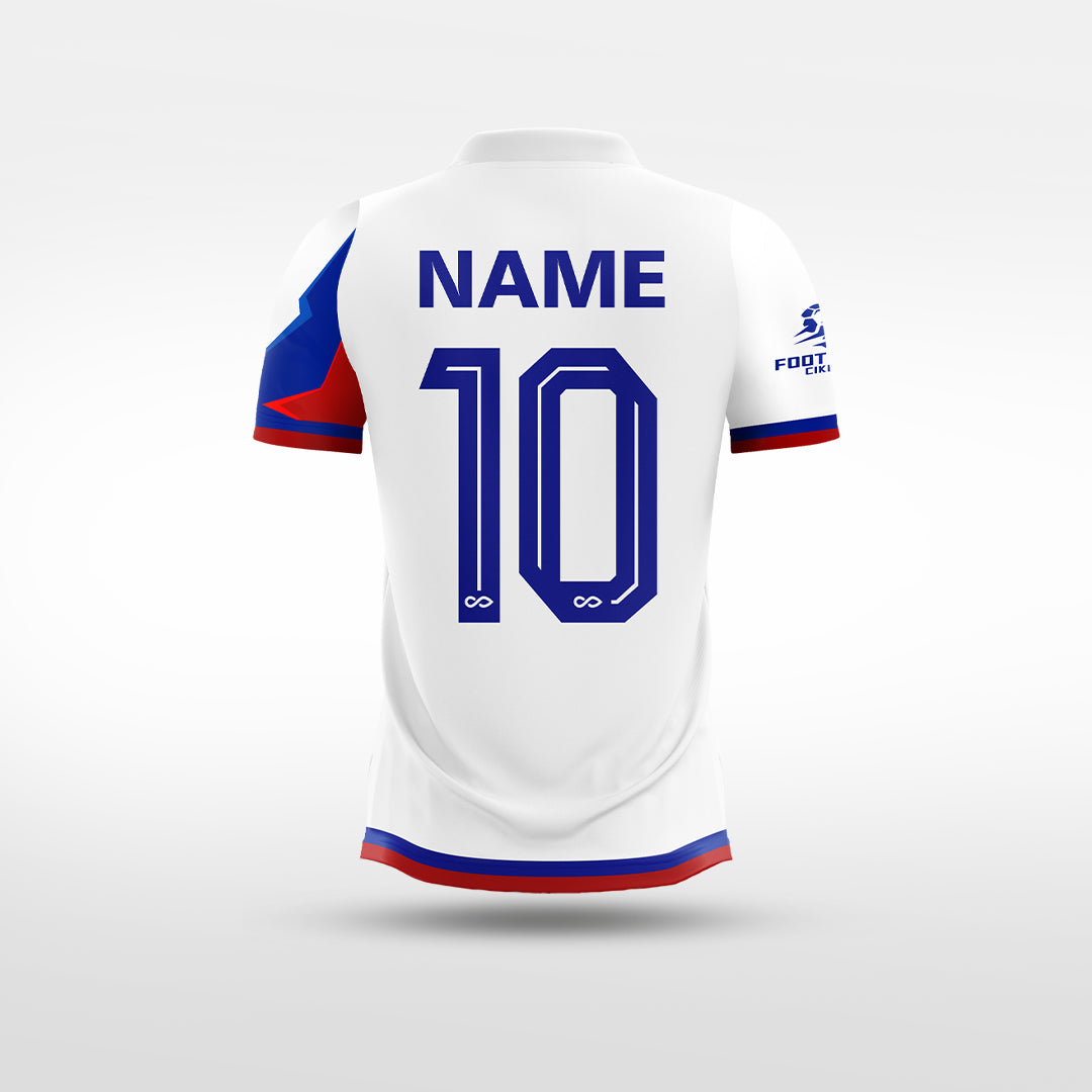 Kid Soccer Jersey | Frenblades (Upgraded) - WS201GYVG8 white
