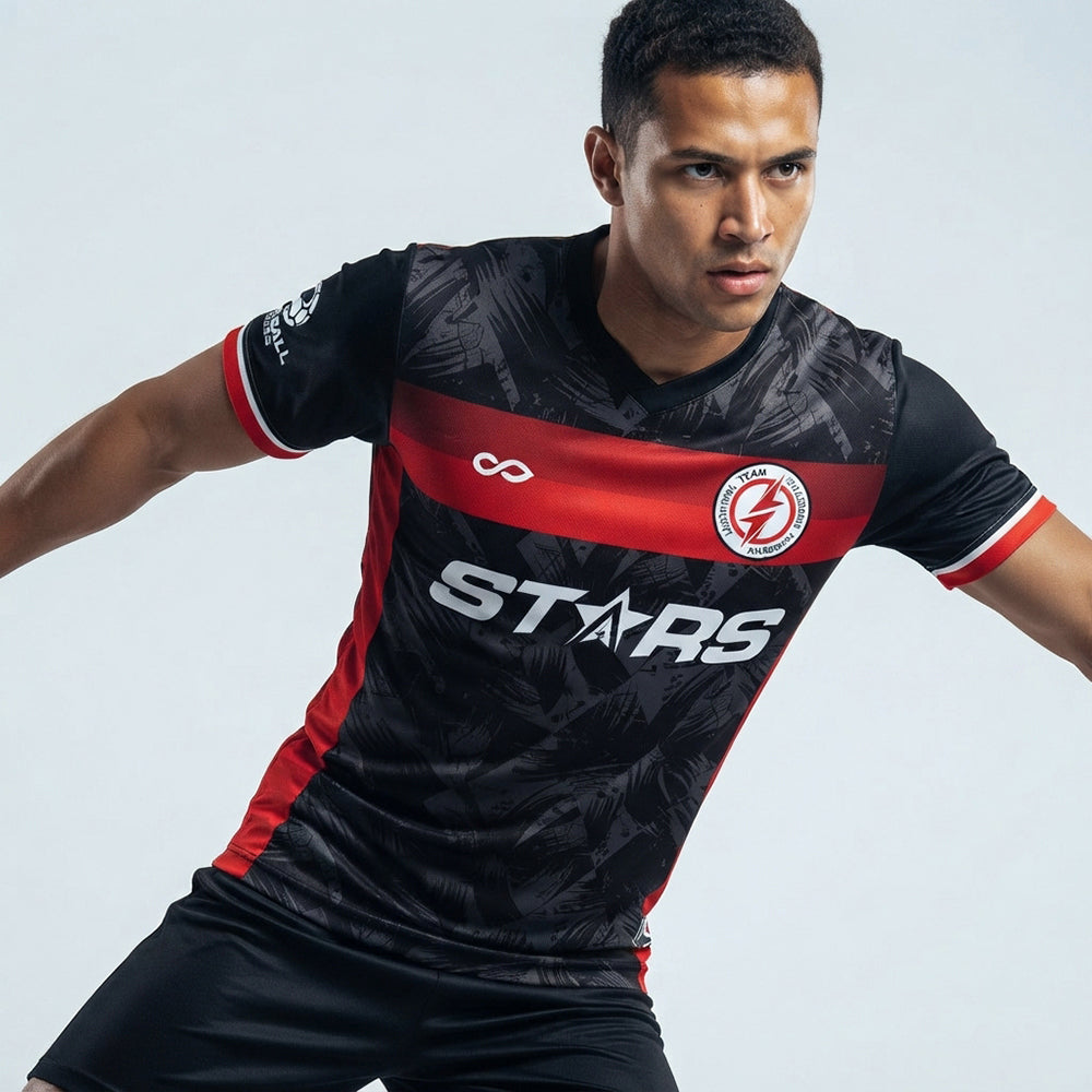Soccer Jersey | Vancistar  (Upgraded) - WS201GYVK3 black