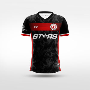 black red