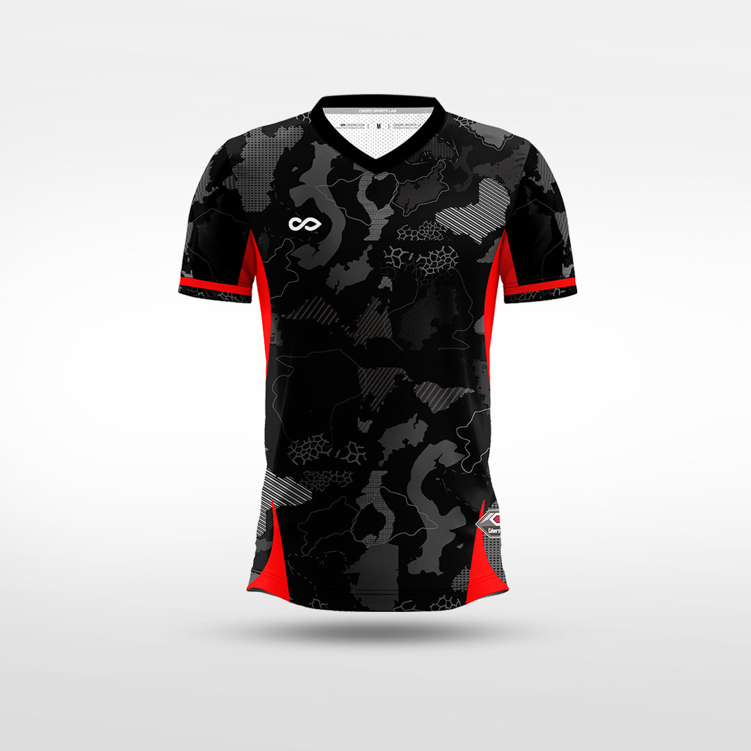 Kid Soccer Jersey | Chijay (Upgraded) - WS201GYVM8 black
