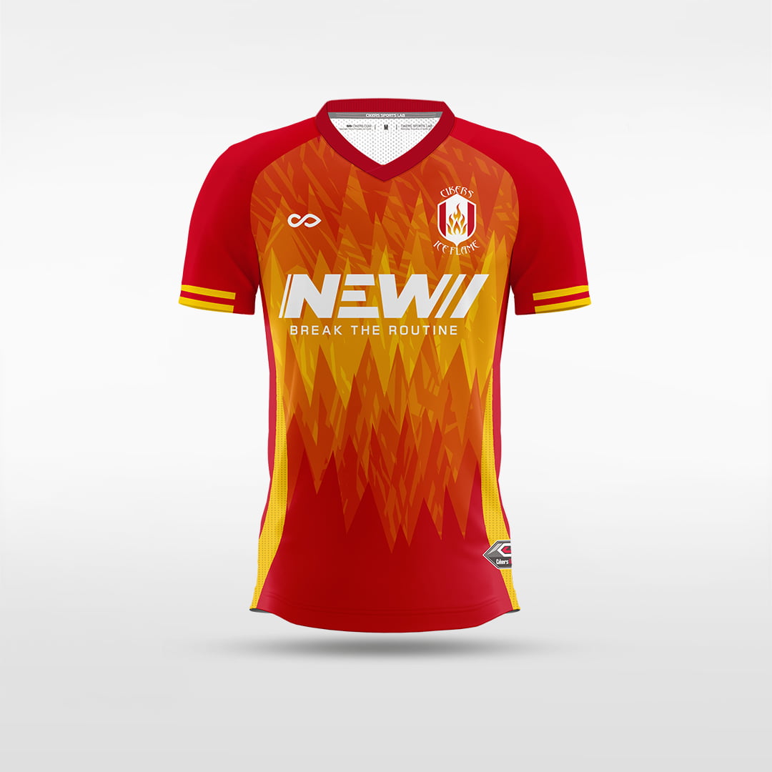 Kid Soccer Jersey | Nightstalker (Upgraded) - WS201GYVQ8 red