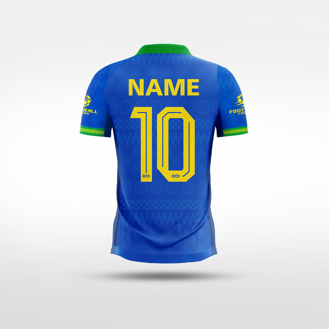 Kid Soccer Jersey | Chagi (Upgraded) - WS201GYVS8 blue