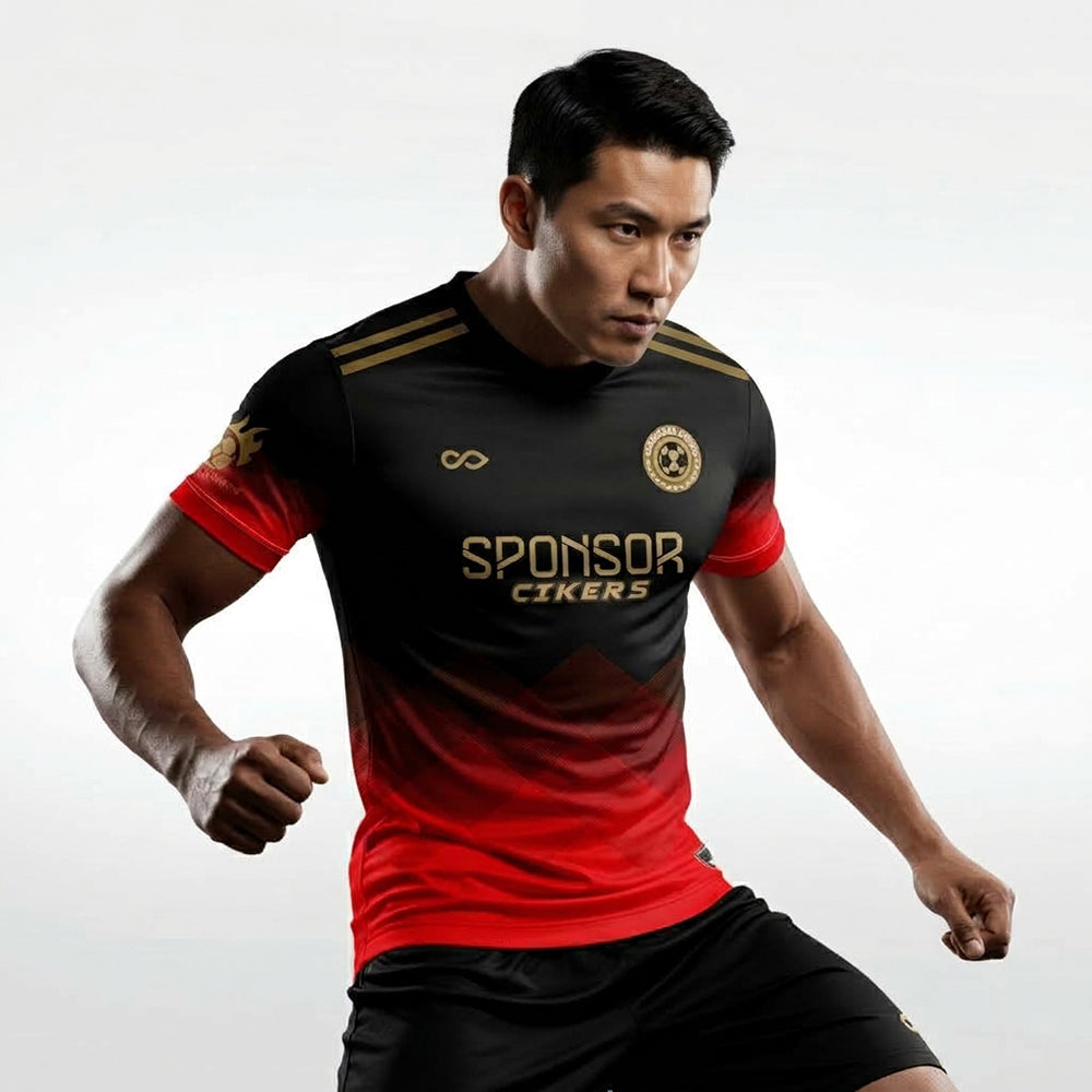 Soccer Jersey | VOLCANO (Upgraded) - WS201GYVT3 red
