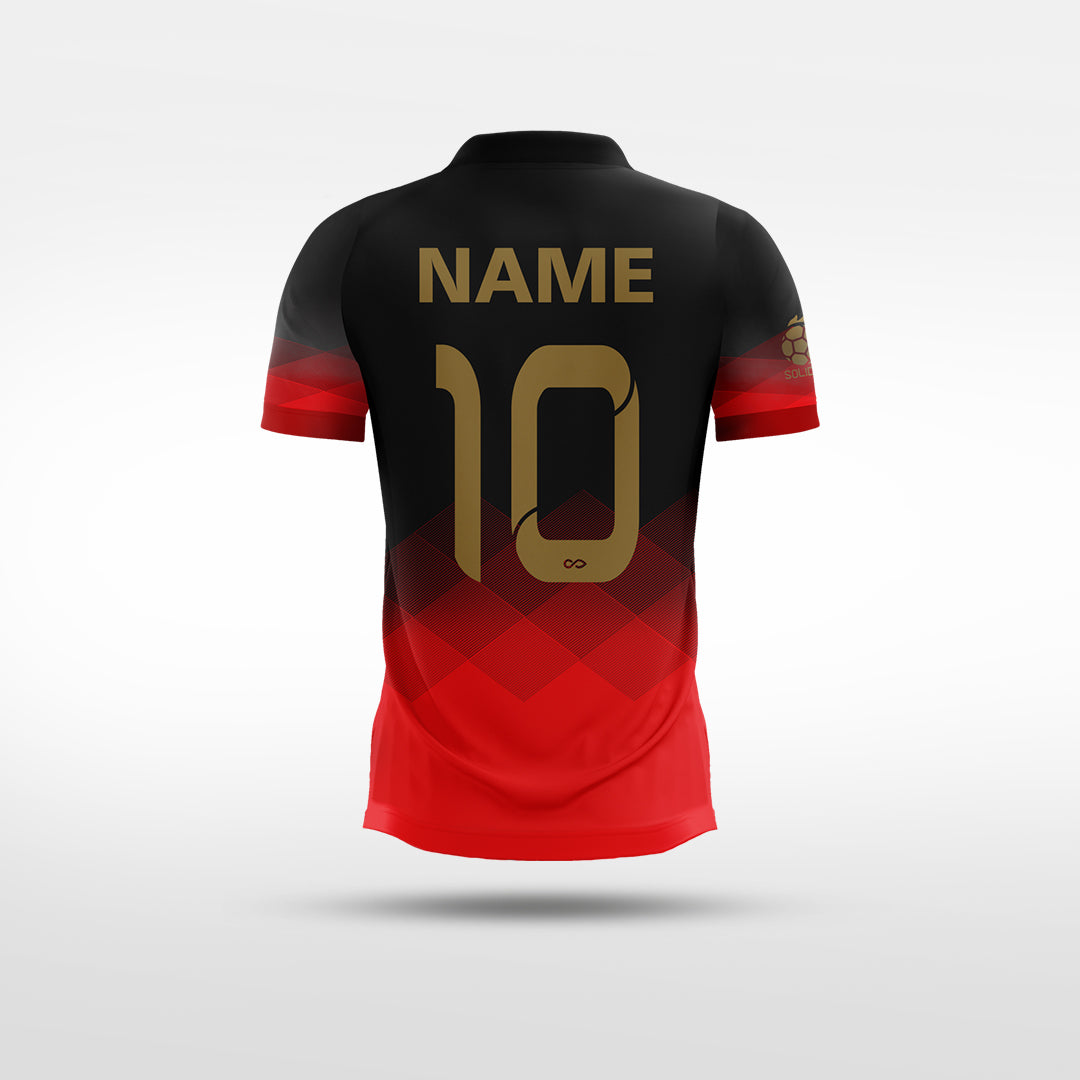 Kid Soccer Jersey | VOLCANO (Upgraded) - WS201GYVT8 red