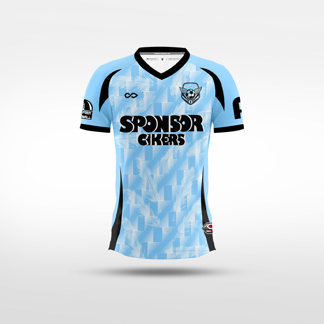 Kid Soccer Jersey | Hanyu (Upgraded) - WS201GYVX8 DeepSkyBlue