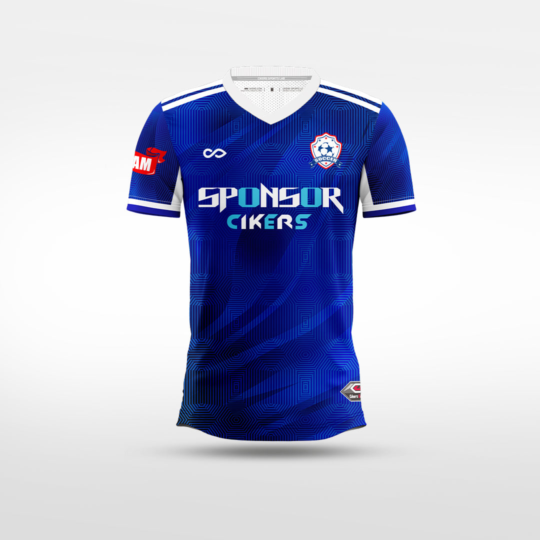 Kid Soccer Jersey | Kivyn (Upgraded) - WS201GYVY8 blue
