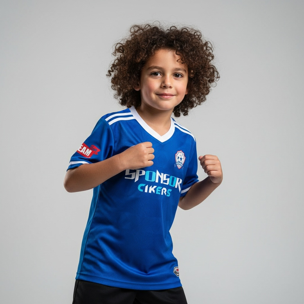 Kid Soccer Jersey | Kivyn (Upgraded) - WS201GYVY8 blue
