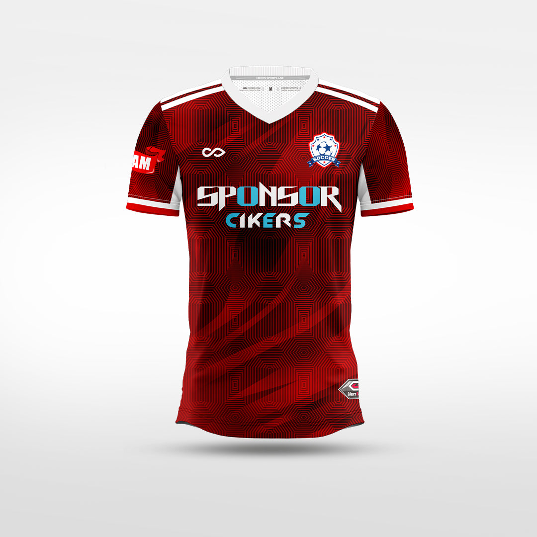 Kid Soccer Jersey | Kivyn (Upgraded) - WS201GYVY8 red
