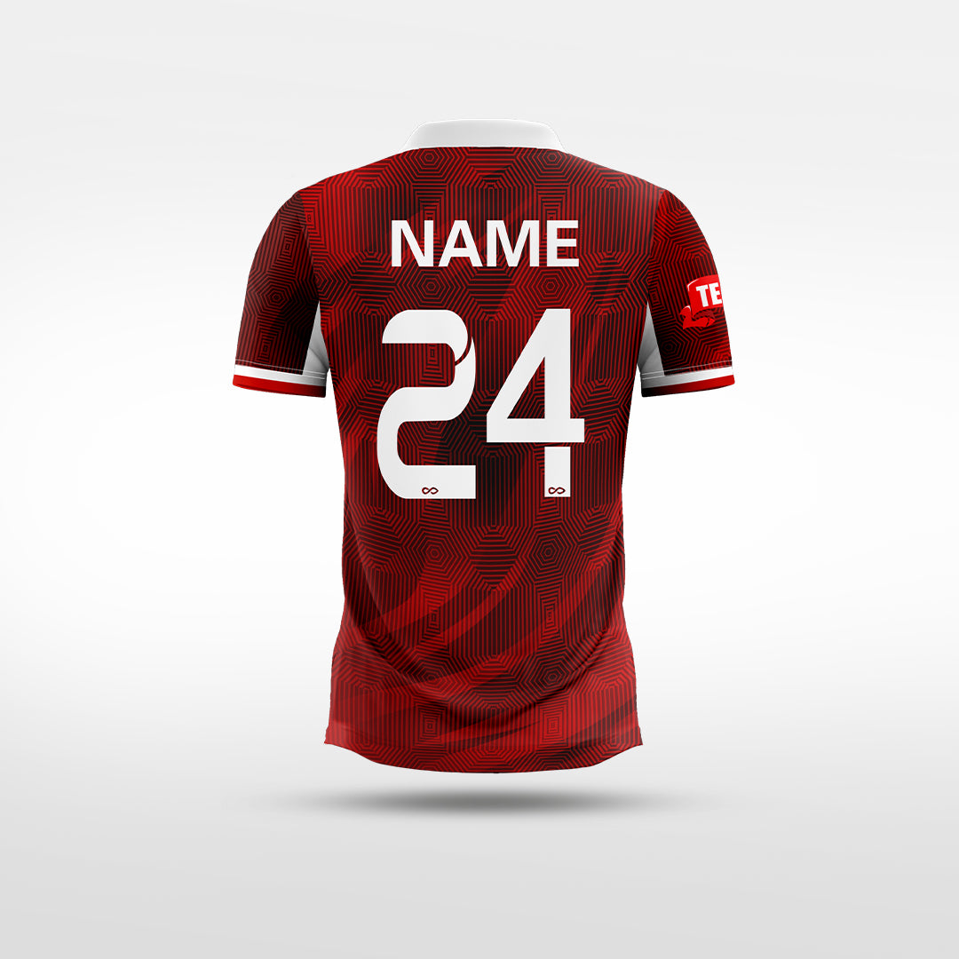 Kid Soccer Jersey | Kivyn (Upgraded) - WS201GYVY8 red