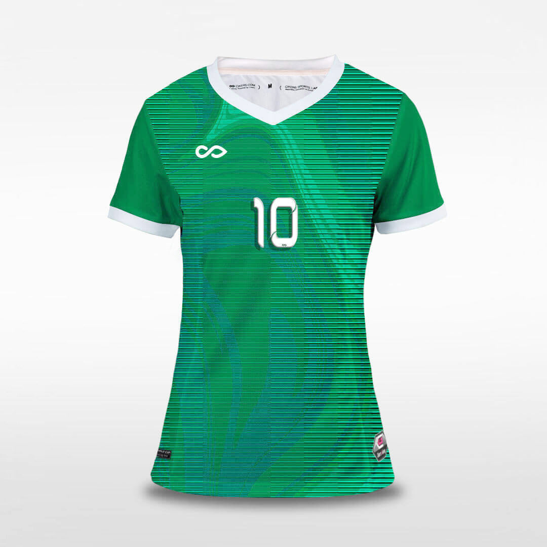 Woman Soccer Jersey Oasara - WS201LAG2 darkgreen
