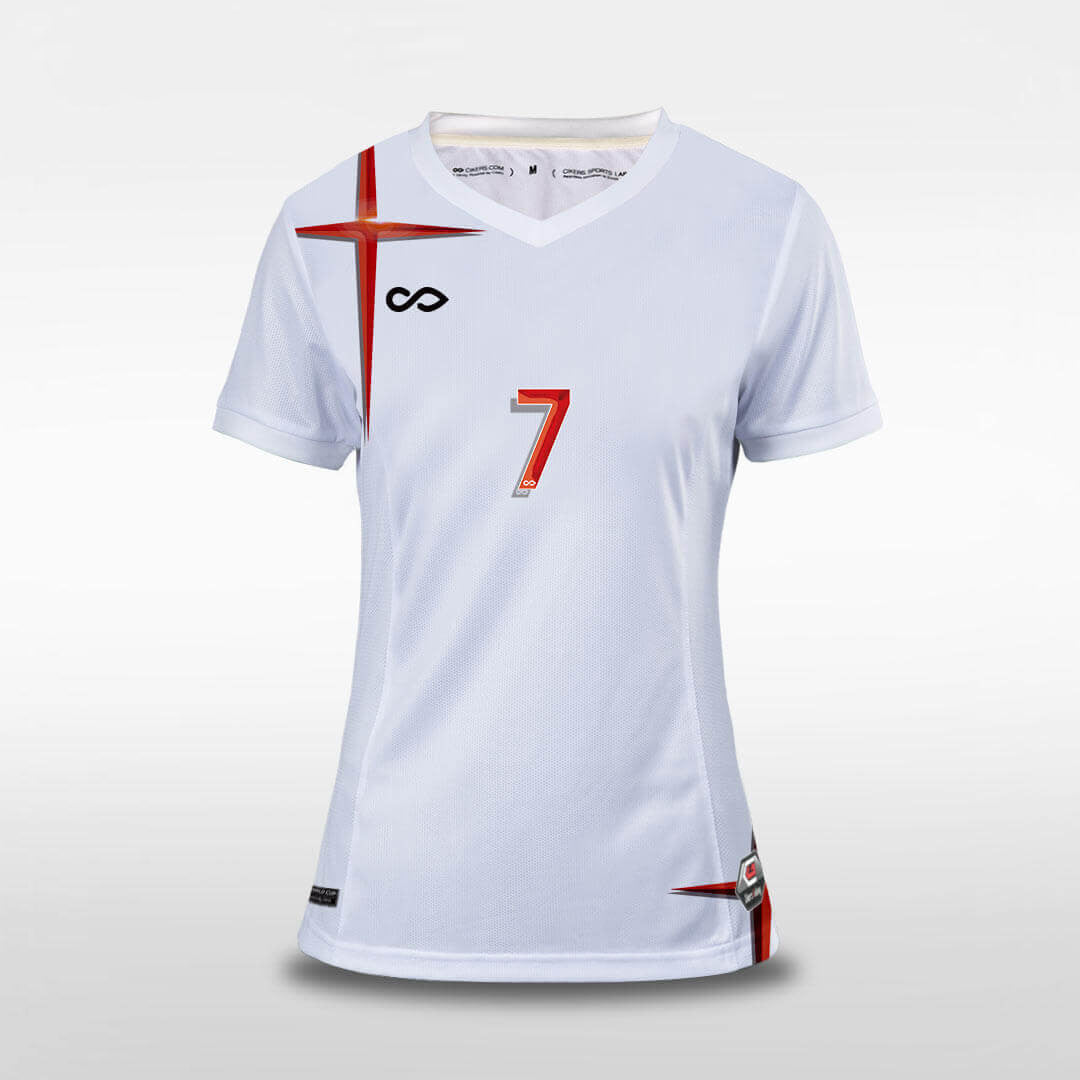 Woman Soccer Jersey Crucara - WS201LAL2 white
