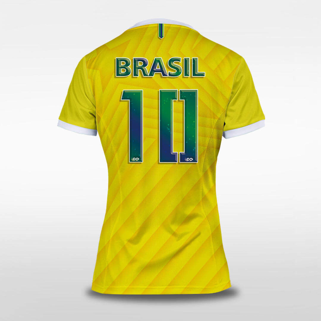 Woman Soccer Jersey Stellara - WS201LAM2 yellow
