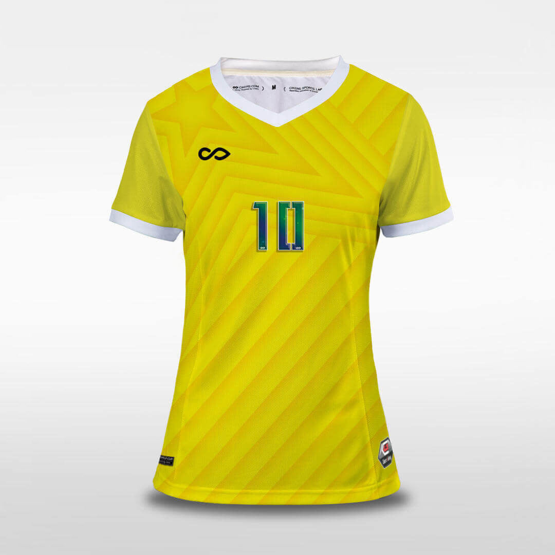 Woman Soccer Jersey Stellara - WS201LAM2 yellow
