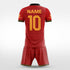 Kid Soccer Kit | Akegi (Third Generation Version) - WS204GCCJ8 red