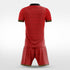 Kid Soccer Kit | Akegi (Third Generation Version) - WS204GCCJ8 red
