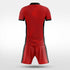 Kid Soccer Kit | Brilliant Gen 3- WS204GCCLA8 red