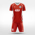 Kid Soccer Kit | Ripphor (Third Generation Version) - WS204GCHY8 red
