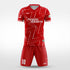 Kid Soccer Kit | Vyrush (Third Generation Version) - WS204GCKB8 red