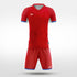 Kid Soccer Kit | Wolvshade (Third Generation Version) - WS204GCYLLY8 red