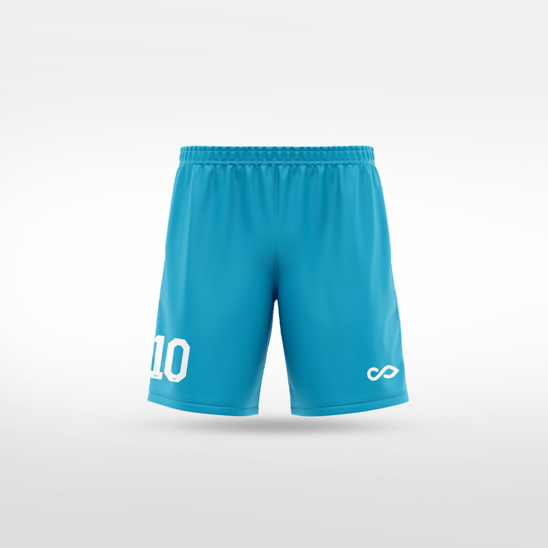 Kid Sports Shorts Sublimation Print - WS211GXHQ8 DeepSkyBlue