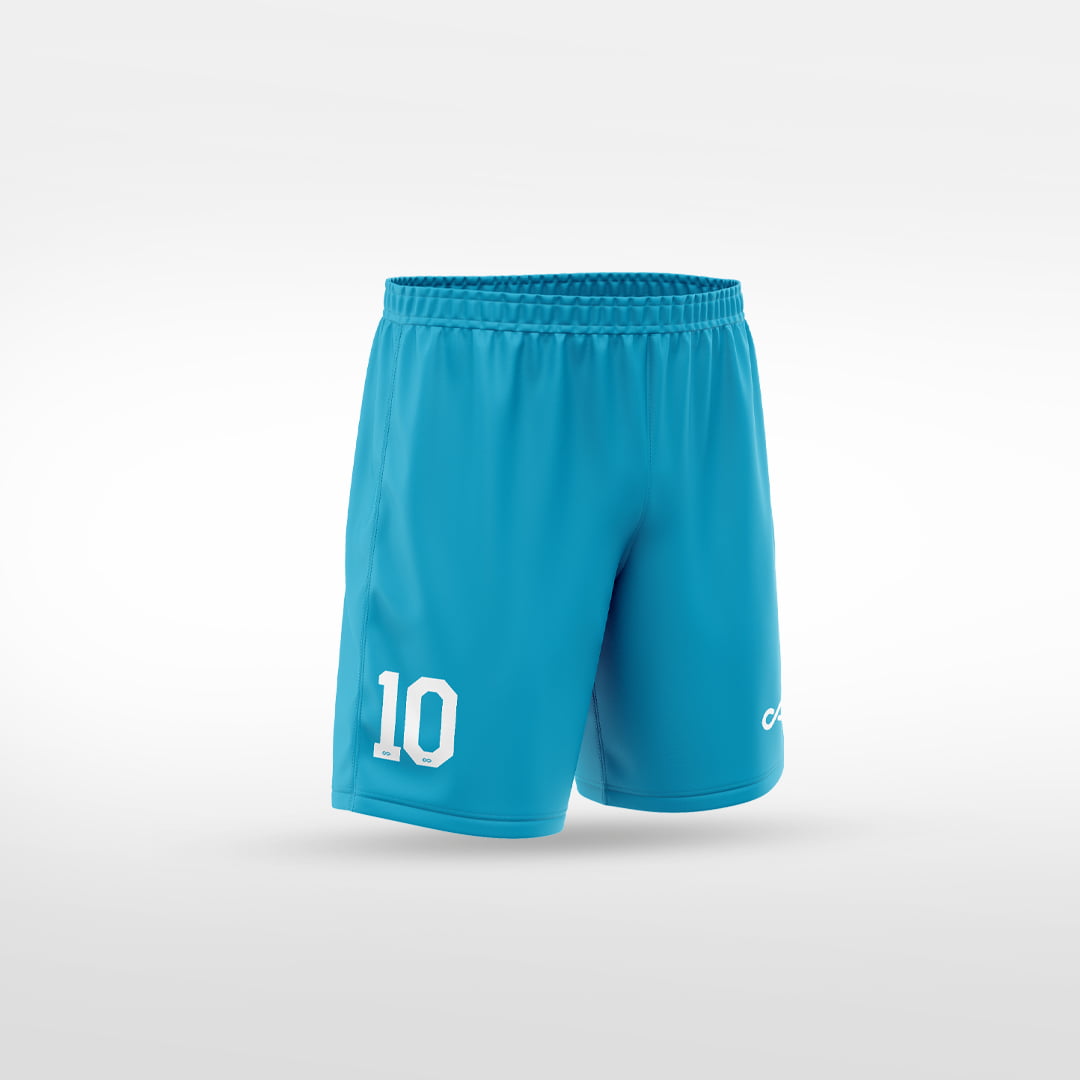 Kid Sports Shorts Sublimation Print - WS211GXHQ8 DeepSkyBlue