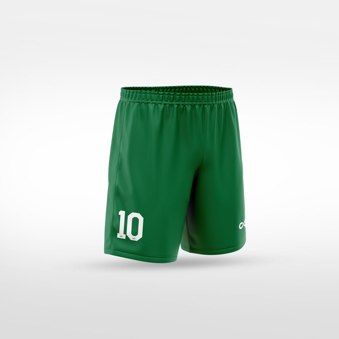 Kid Sports Shorts Sublimation Print - WS211GXHQ8 darkgreen