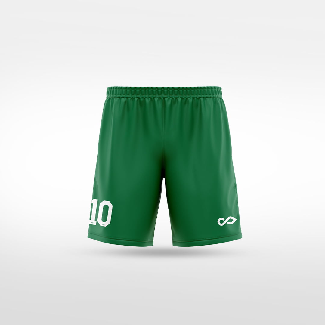 Kid Sports Shorts Sublimation Print - WS211GXHQ8 darkgreen