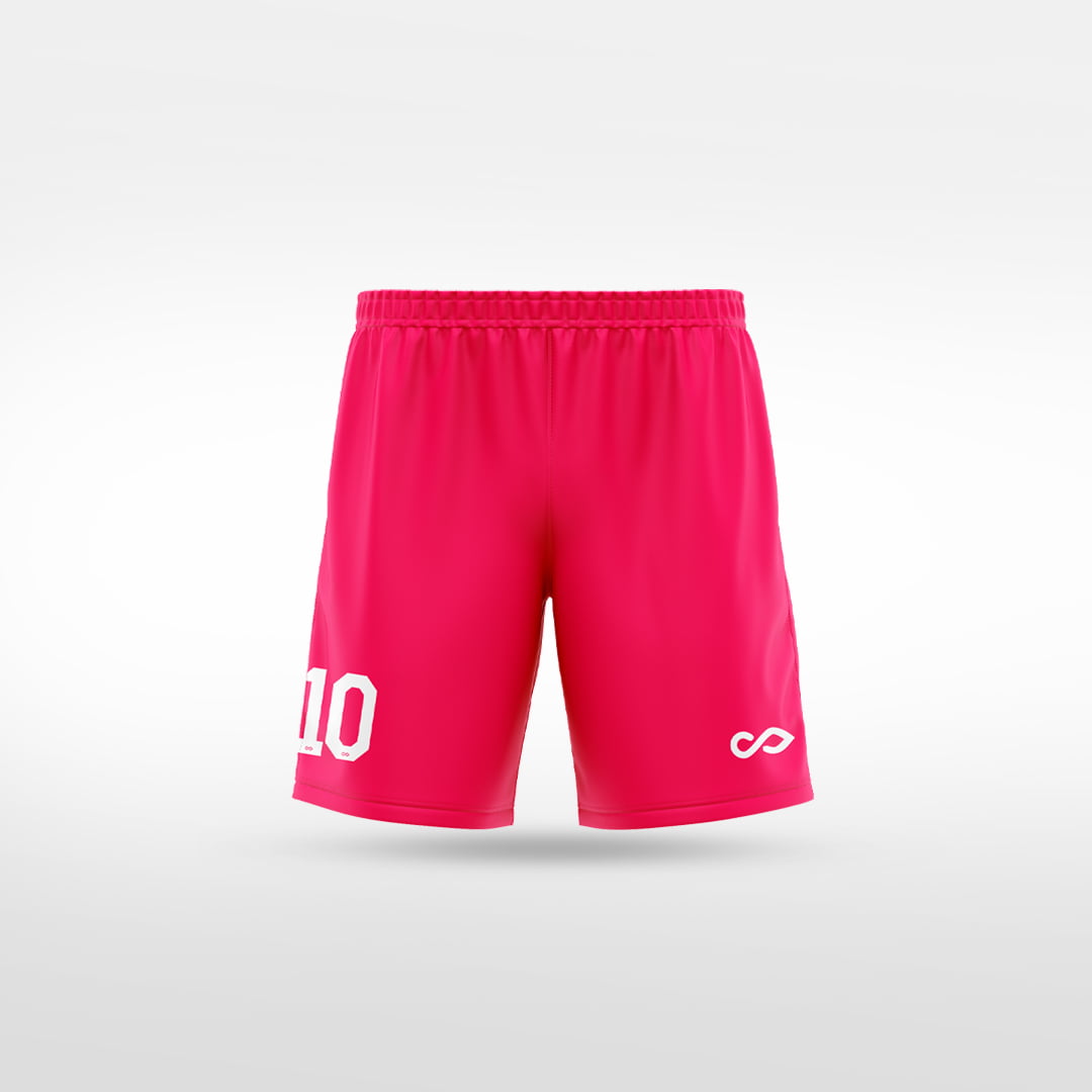 Kid Sports Shorts Sublimation Print - WS211GXHQ8 lightcoral