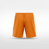 Kid Sports Shorts Sublimation Print - WS211GXHQ8 orange
