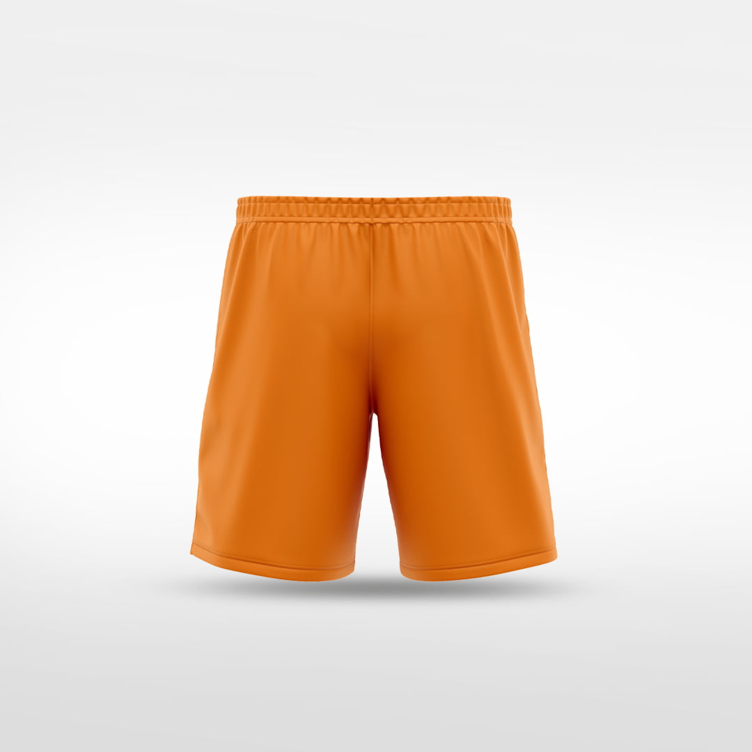 Kid Sports Shorts Sublimation Print - WS211GXHQ8 orange