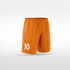 Kid Sports Shorts Sublimation Print - WS211GXHQ8 orange