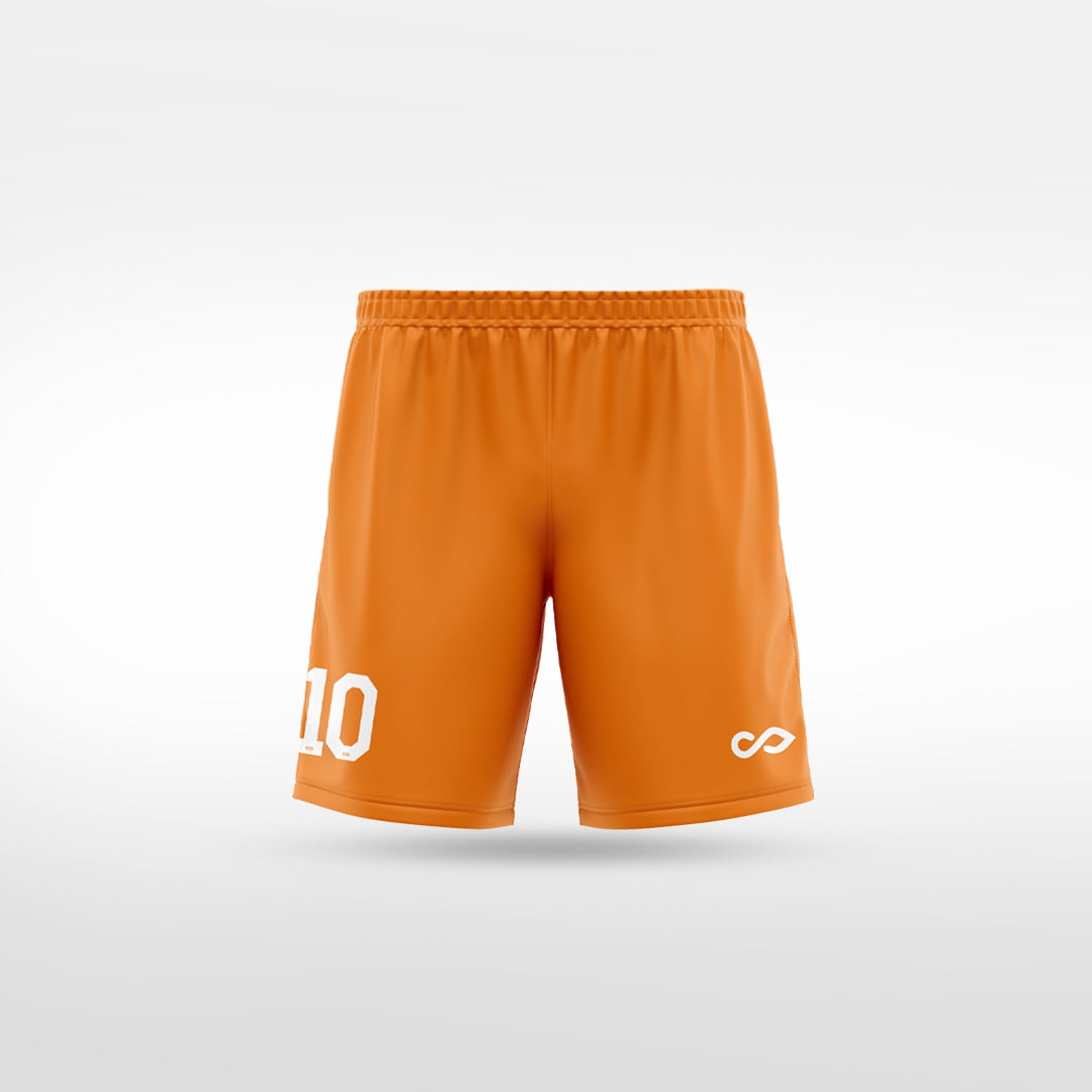 Kid Sports Shorts Sublimation Print - WS211GXHQ8 orange