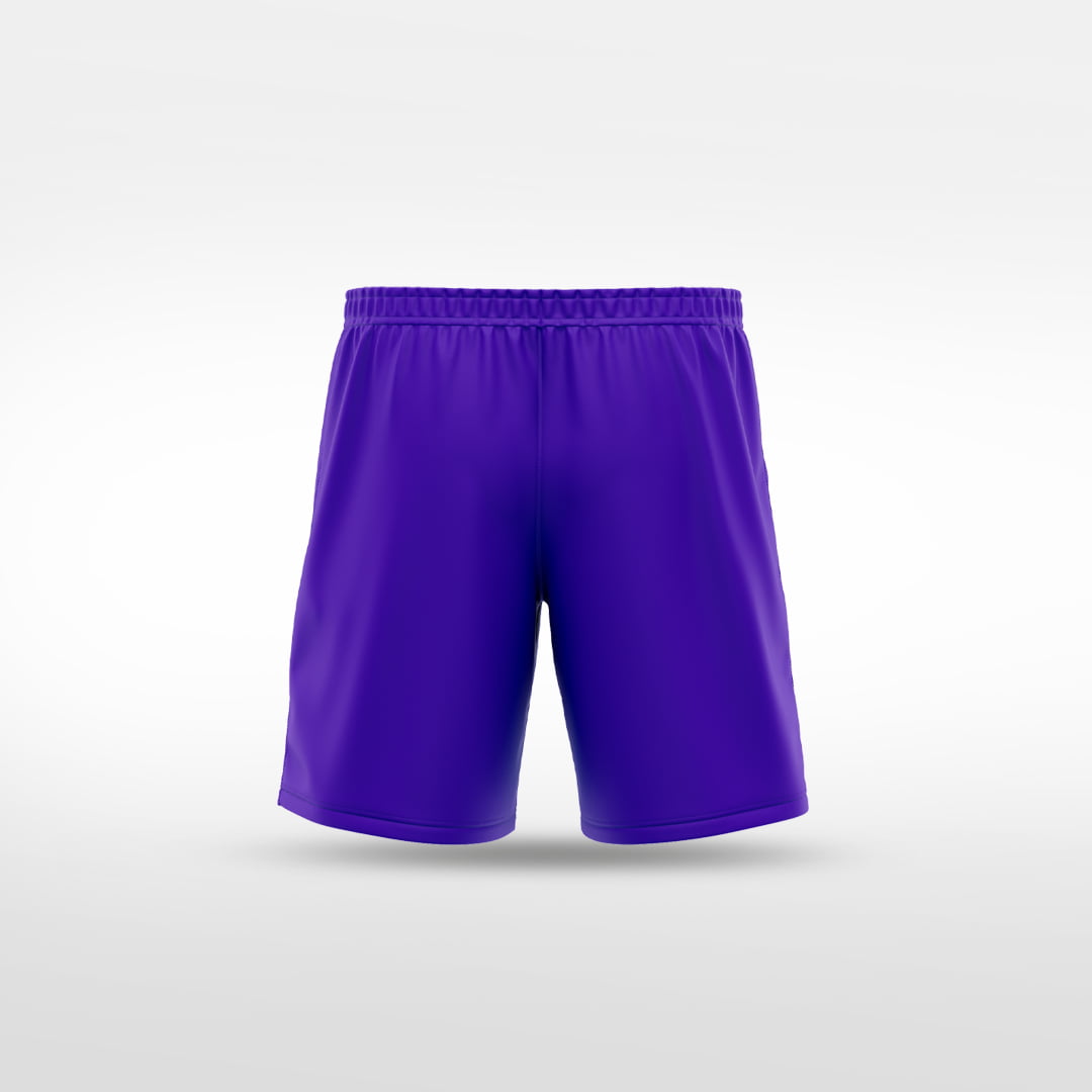 Kid Sports Shorts Sublimation Print - WS211GXHQ8 purple