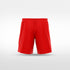 Kid Sports Shorts Sublimation Print - WS211GXHQ8 red