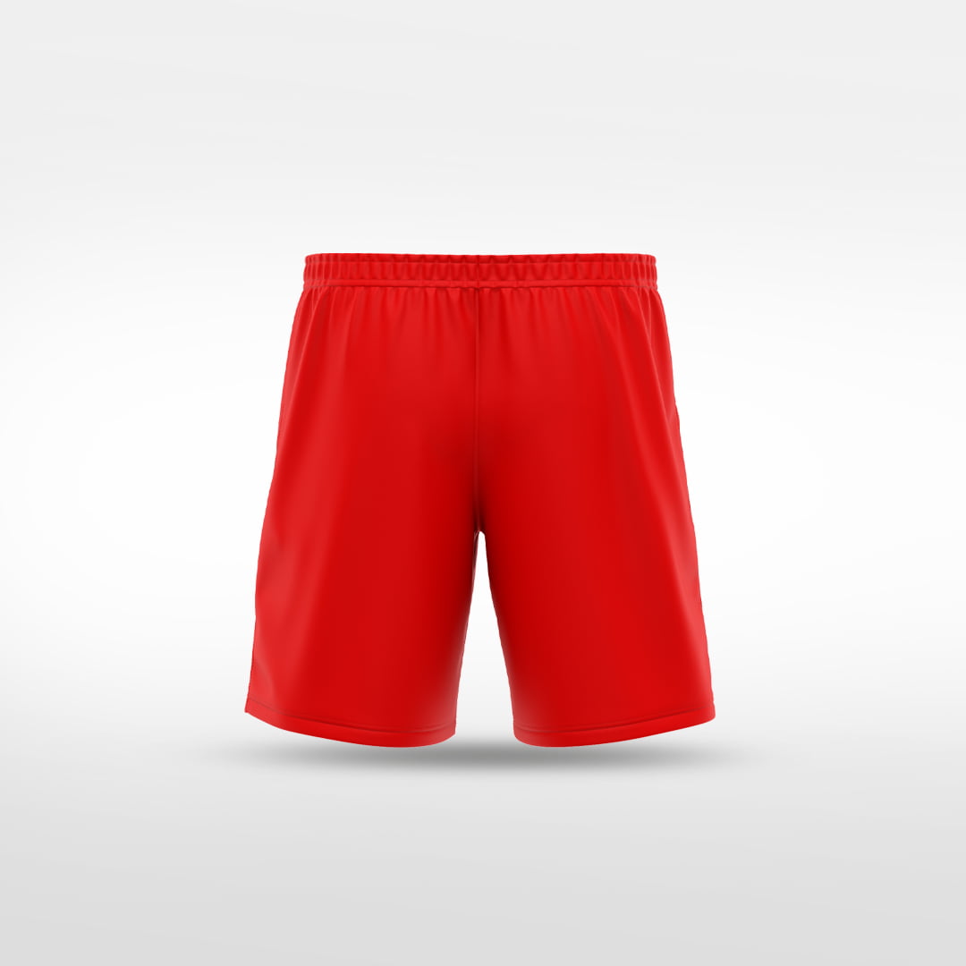 Kid Sports Shorts Sublimation Print - WS211GXHQ8 red