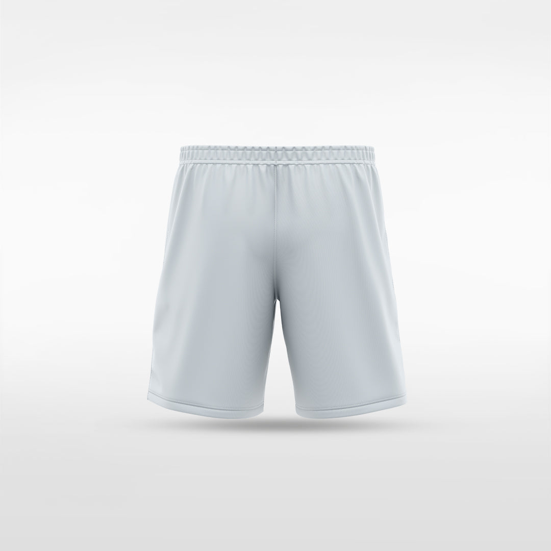 Kid Sports Shorts Sublimation Print - WS211GXHQ8 silver