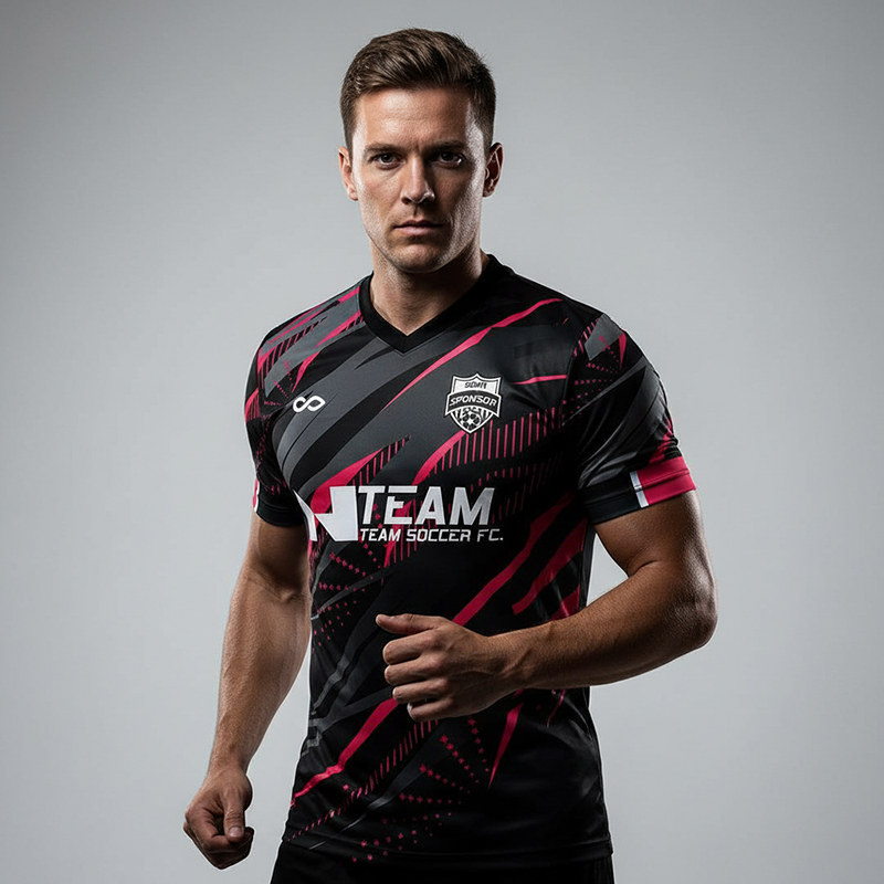 Soccer Jersey Upgraded Version Noxara - WS211GXHW3 black