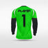 Kid Goalkeeper Long Sleeve Jersey Vanta - WS221GYLH8 limegreen