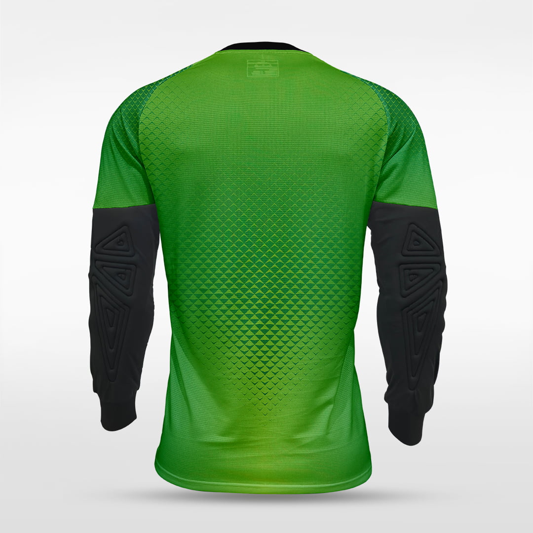 Long Sleeve Goalkeeper Jersey Binre - WS222GYUV3 darkgreen
