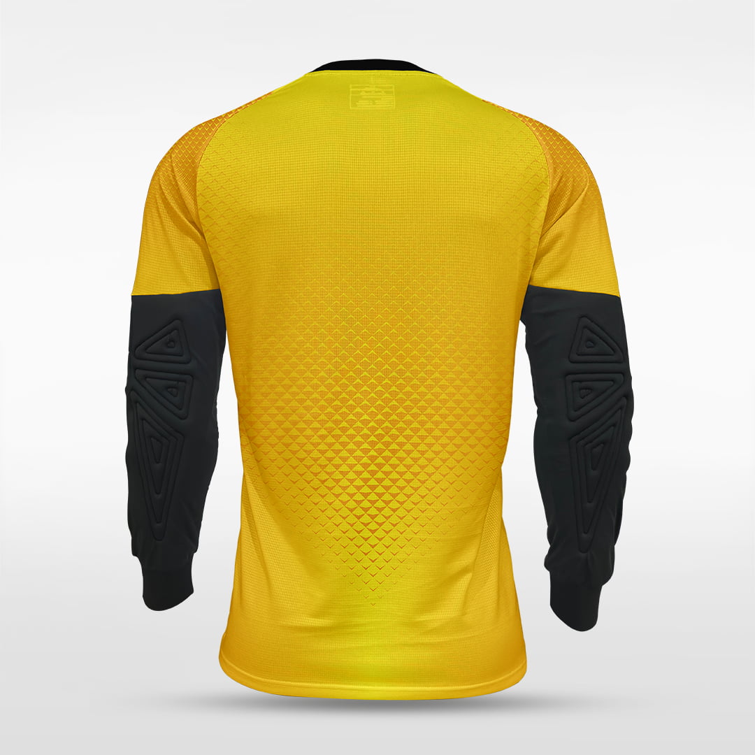 Long Sleeve Goalkeeper Jersey Binre - WS222GYUV3 yellow