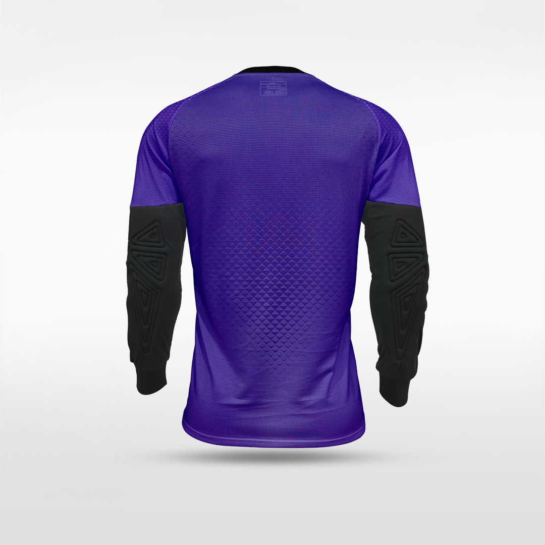 Kid Long Sleeve Goalkeeper Jersey Binre - WS222GYUV8 purple