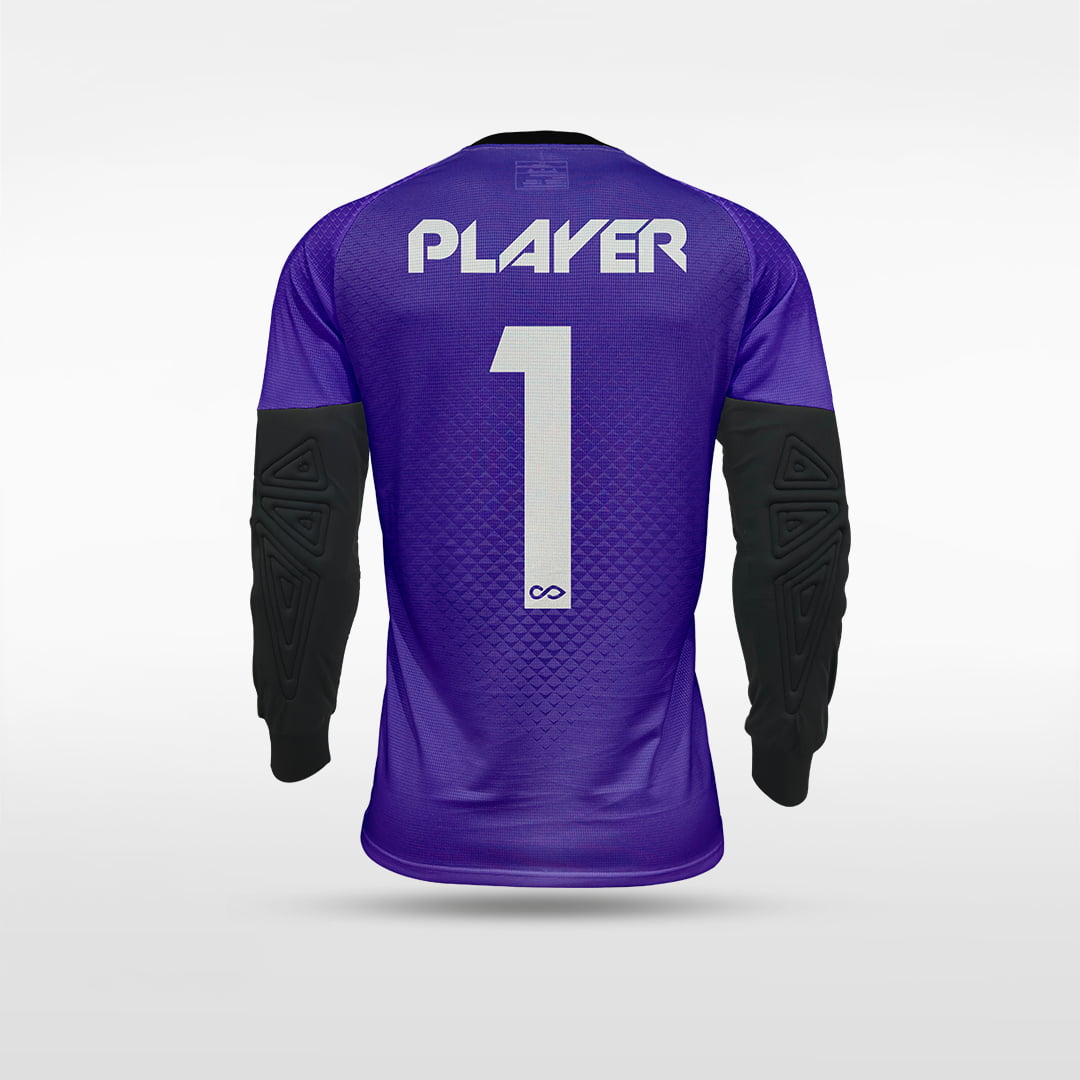 Kid Long Sleeve Goalkeeper Jersey Binre - WS222GYUV8 purple